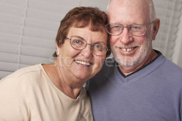 Happy Senior Couple Portrait Stock photo © feverpitch