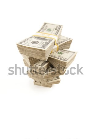 Stacks of One Hundred Dollar Bills Stock photo © feverpitch