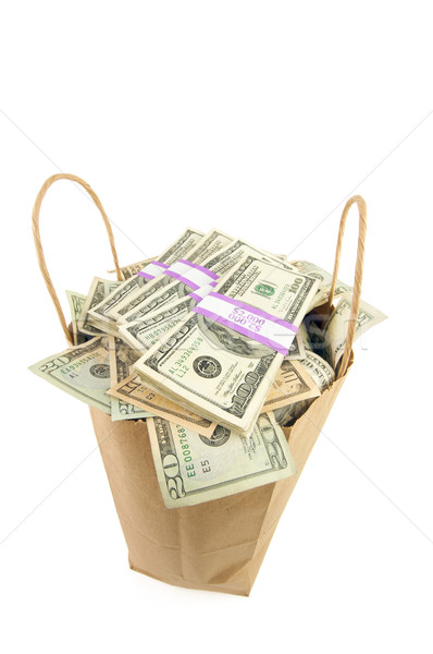 Bag of Money Stock photo © feverpitch