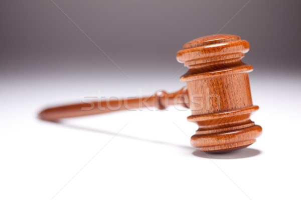 Gavel on Gradated Background Stock photo © feverpitch