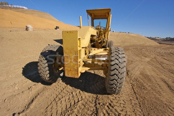 Tractor at a Construction Site Stock photo © feverpitch