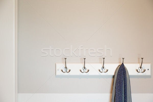 Mur maison écharpe suspendu manteau rack [[stock_photo]] © feverpitch