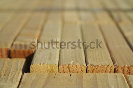 Budynku tarcica budowa wąski drewna Zdjęcia stock © feverpitch