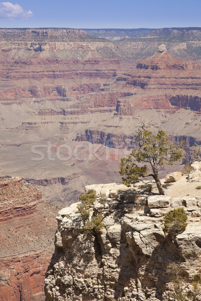 Frumos Grand Canyon peisaj vedere Arizona cer Imagine de stoc © feverpitch
