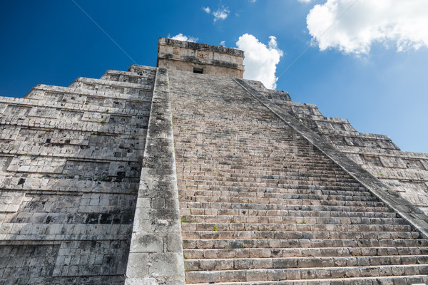 Stok fotoğraf: Piramit · arkeolojik · Chichen · Itza · Meksika · şehir