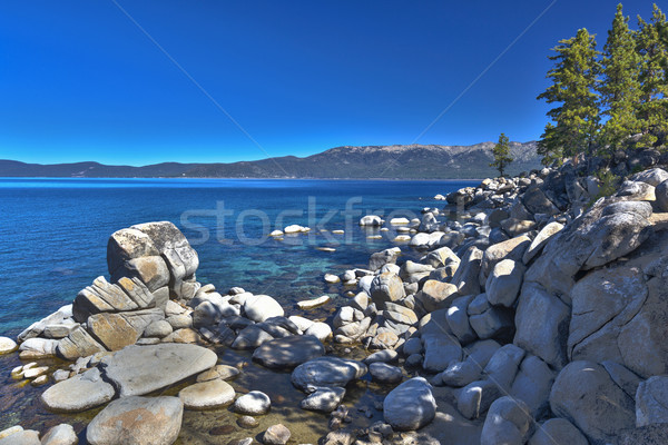 Beautiful Shoreline of Lake Tahoe Stock photo © feverpitch