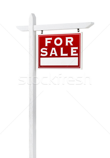 Venta inmobiliario signo aislado Foto stock © feverpitch