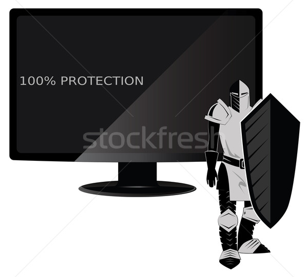 Computer protection Stock photo © FidaOlga