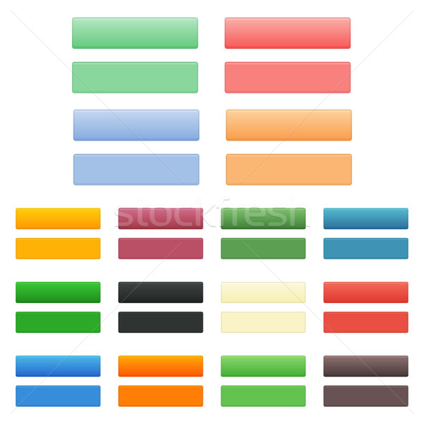 Vector button set Stock photo © filip_dokladal