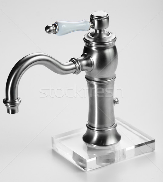 Vízcsap márka új fényes otthon fürdőszoba Stock fotó © fiphoto