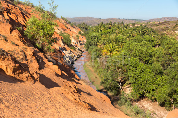 Canyon near Mui Ne, Vietnam Stock photo © fisfra