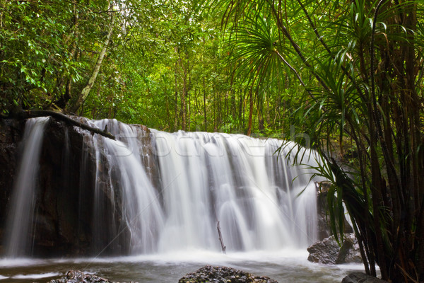 Stock photo: Suoi Tranh waterfalls in Phu Quoc, Vietnam