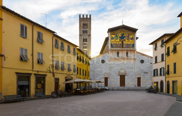 Basilica of San Frediano, Lucca, Tuscany, Italy Stock photo © fisfra