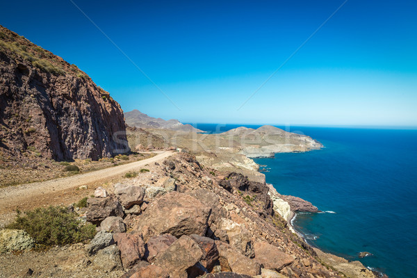 Costa España cielo agua naturaleza paisaje Foto stock © fisfra