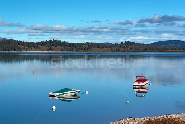 Jenny Lake at Grand Teton National Park, Wyoming, USA Stock photo © fisfra