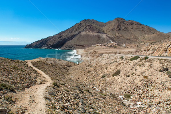 Cove at Cabo del Gata, Almeria, Spain Stock photo © fisfra