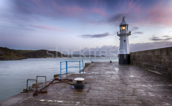 Lighthouse at Sunrise Stock photo © flotsom