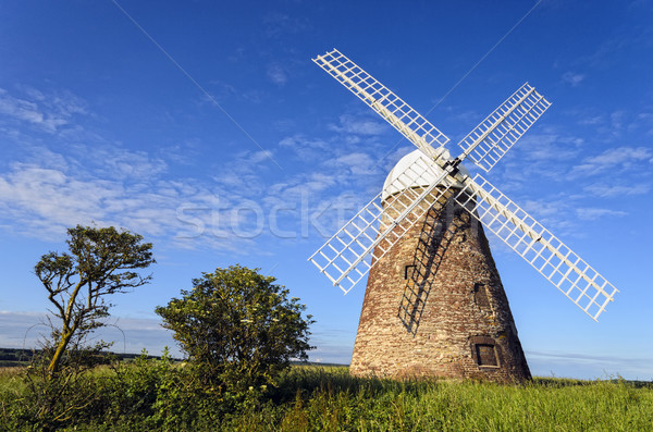 Windmill Запад Суссексе плитка кирпичных башни Сток-фото © flotsom