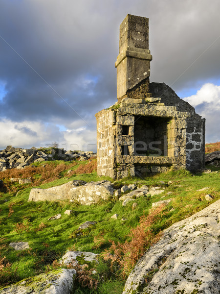 Ruin on Bodmin Moor Stock photo © flotsom