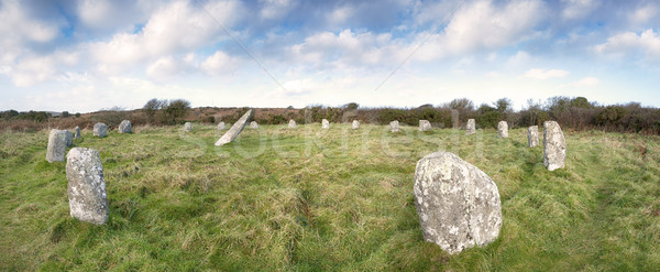 Boscawen-Un Stone Circle Stock photo © flotsom