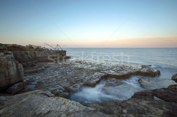 Rocky Ledges and Cliffs at Portland Bill Stock photo © flotsom