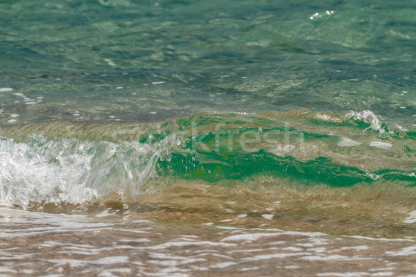 Seascape with rolling wave Stock photo © fogen