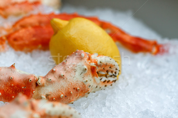 Crab claws in a box Stock photo © fogen