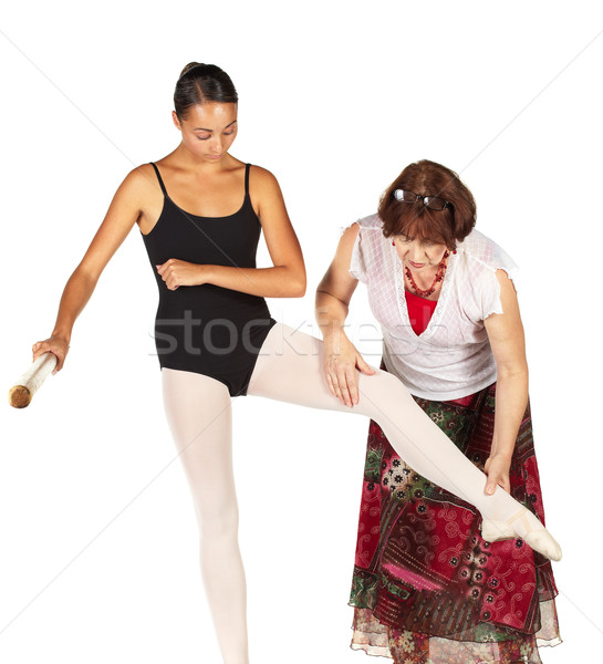 Ballet Steps Stock photo © Forgiss