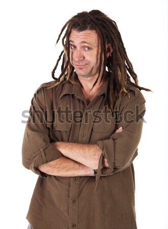 Stock photo: Man with Dreadlocks
