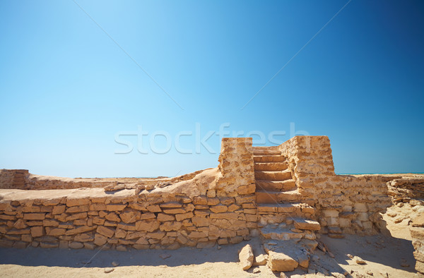 Ruins in Desert Stock photo © forgiss