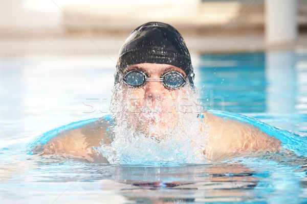 Young adult swimmer Stock photo © Forgiss