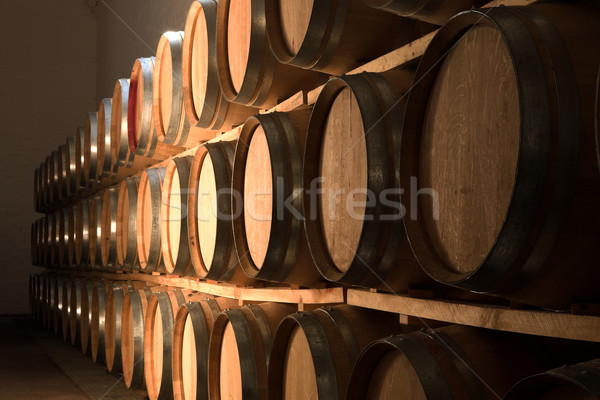 Roble vino tinto brandy enfriamiento Foto stock © Forgiss
