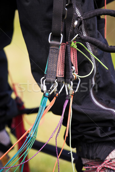 Paraglider harness Stock photo © Forgiss