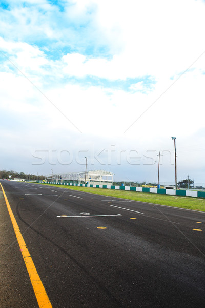 Starting grid for racetrack Stock photo © Forgiss