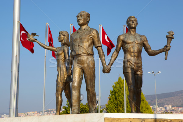 Ataturk peace monument Stock photo © Forgiss
