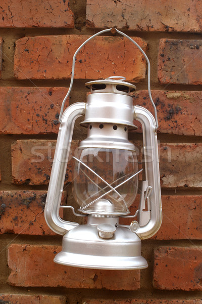 Silver storm lantern Stock photo © Forgiss