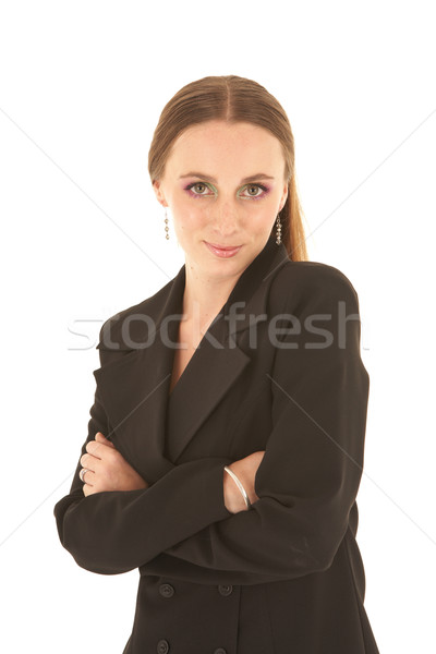 Young Caucasian businesswoman Stock photo © Forgiss
