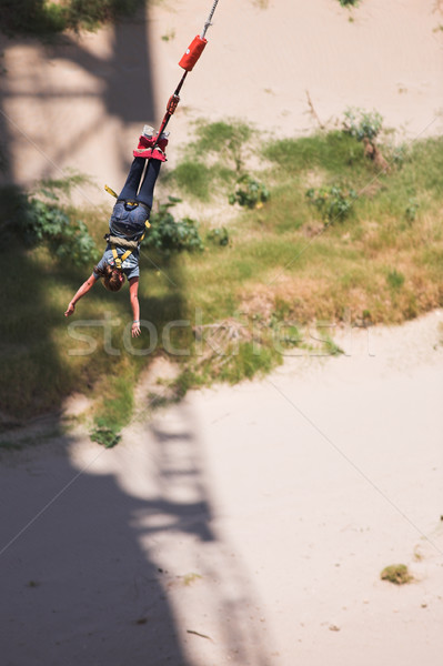 Bungee jumper #5 Stock photo © Forgiss