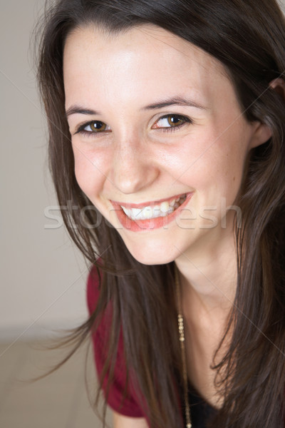 Jóvenes retrato hermosa adolescente Foto stock © Forgiss