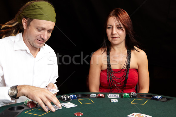 Card gambling Stock photo © Forgiss