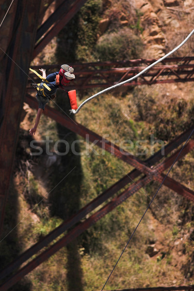 Bungee jumper #6 Stock photo © Forgiss