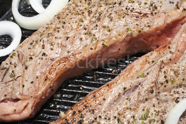 cooked meat Stock photo © Forgiss