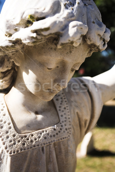 Headstone angel Stock photo © Forgiss