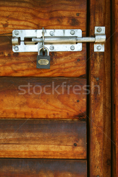 Locked door #8 Stock photo © Forgiss