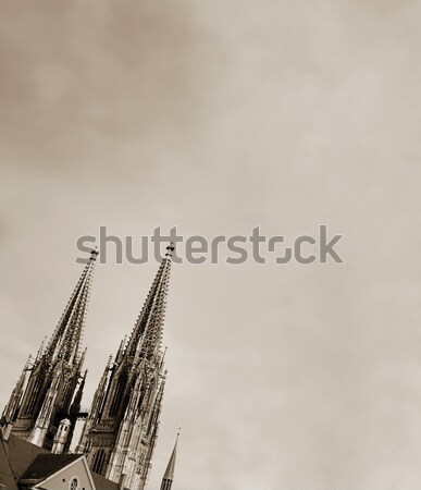 Spires of the Dom Stock photo © Forgiss