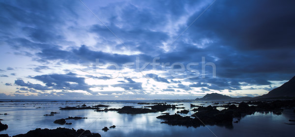 Mer paysage plage ouest Afrique du Sud ciel [[stock_photo]] © Forgiss