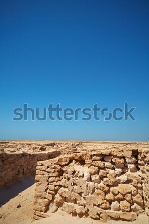 Ruins in Desert Stock photo © forgiss