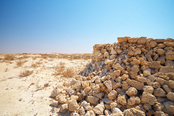 Rovine deserto originale di trading post pochi Foto d'archivio © forgiss