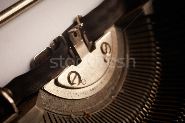 Old typewriter Stock photo © forgiss