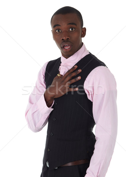 Stock photo: Black African businessman